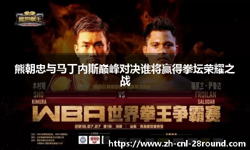 熊朝忠与马丁内斯巅峰对决谁将赢得拳坛荣耀之战